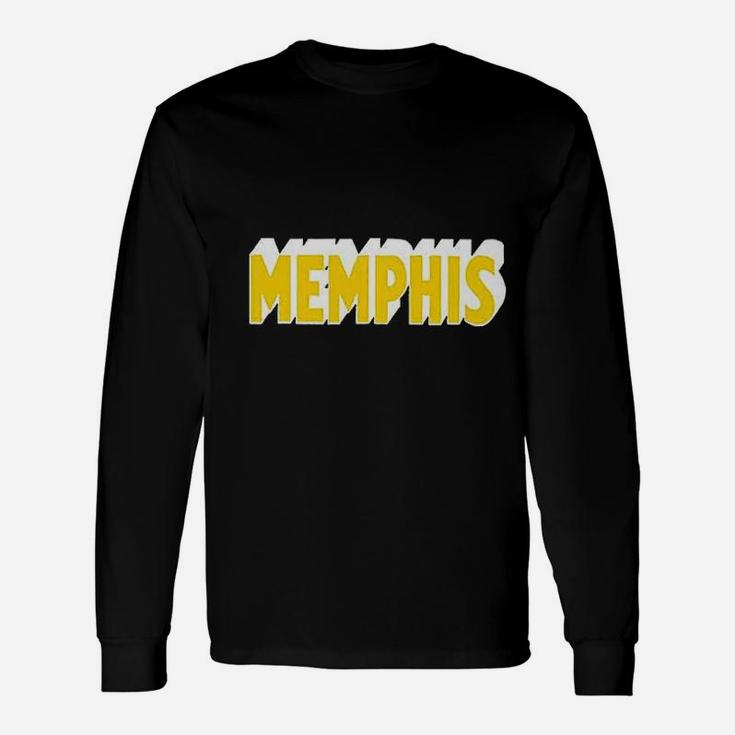 Memphis Tennessee Retro Vintage Travel Long Sleeve T-Shirt