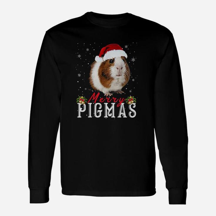 Merry Pigmas Guinea Pig Christmas Long Sleeve T-Shirt