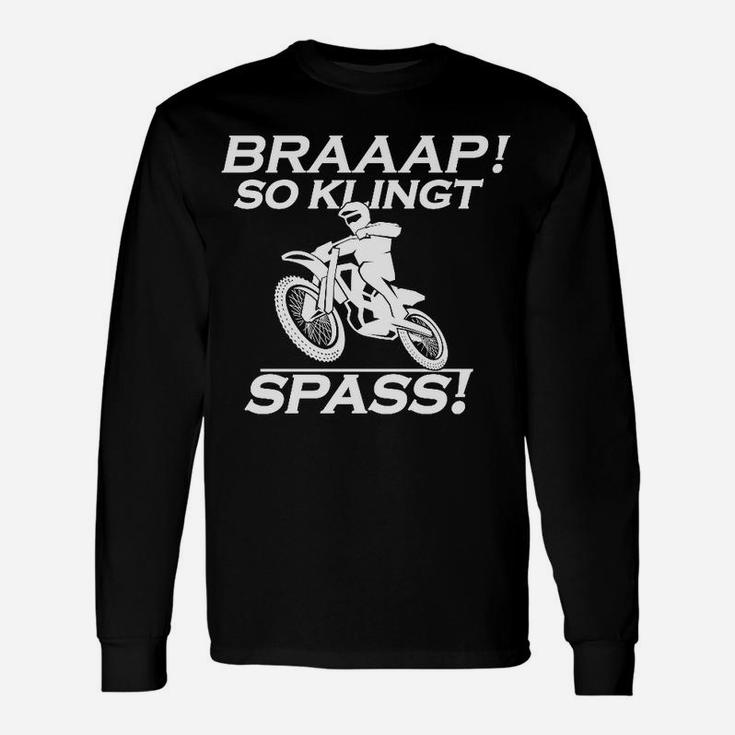 Motocross_braaap So Klingt Spass Langarmshirts