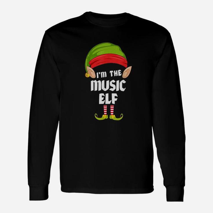 Music Elf Matching Group Pj Christmas Long Sleeve T-Shirt