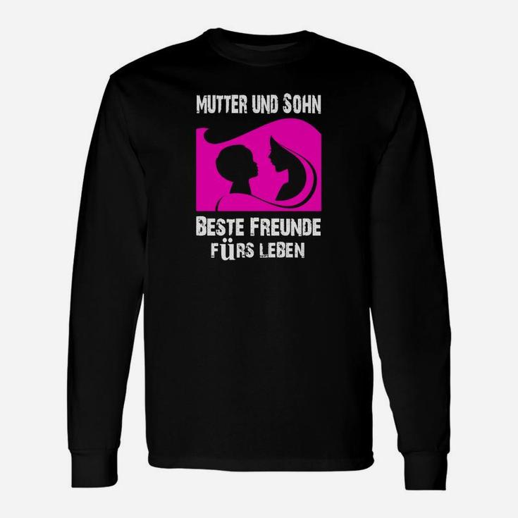 Mutter Sohn BFF fürs Leben Langarmshirts, Beste Freunde Familie Tee