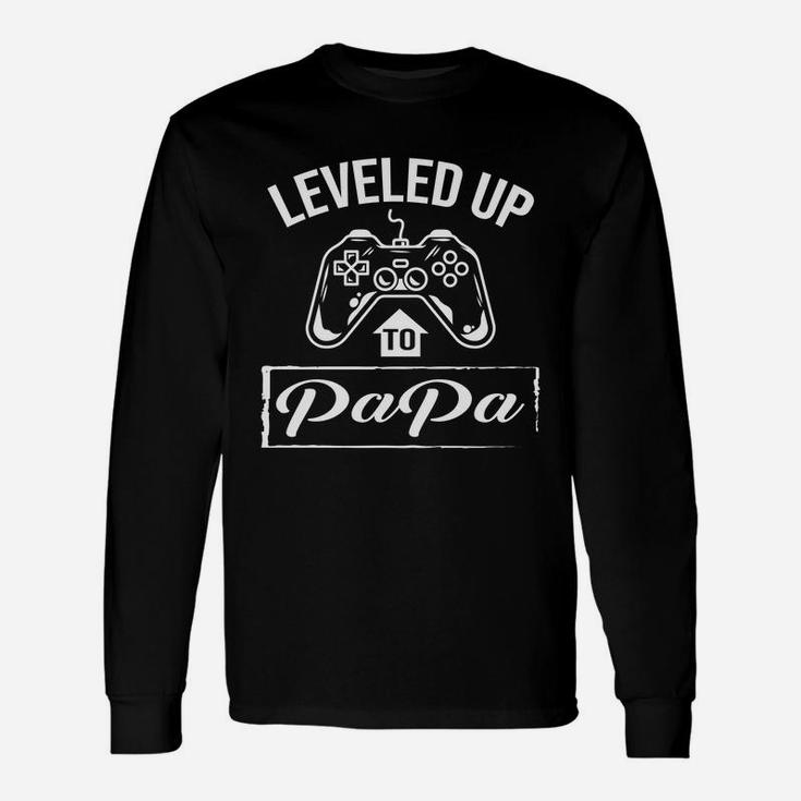 New Papa Level Up To Papa 2020, best christmas gifts for dad Long Sleeve T-Shirt