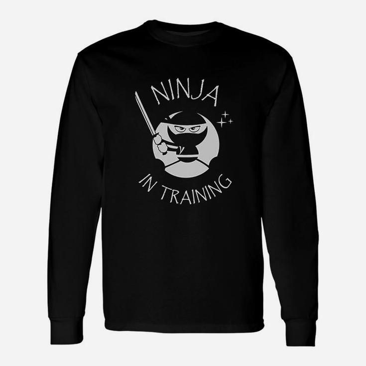 Ninja In Training Cool Children Clothing Long Sleeve T-Shirt