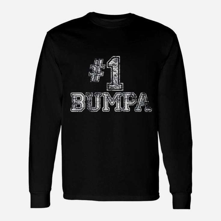 Number One Bumpa Fathers Day Long Sleeve T-Shirt