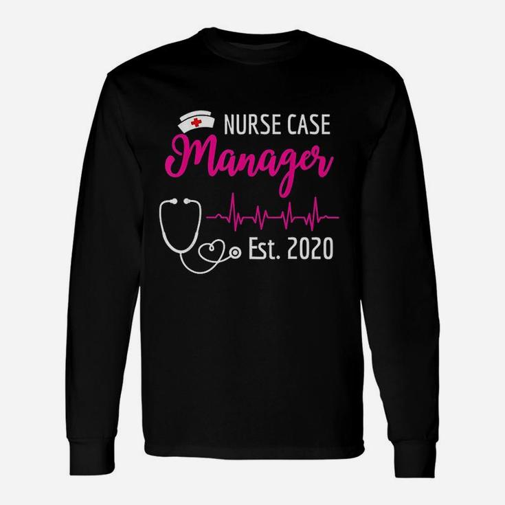 Nurse Case Manager Est 2020 New Nurses Long Sleeve T-Shirt