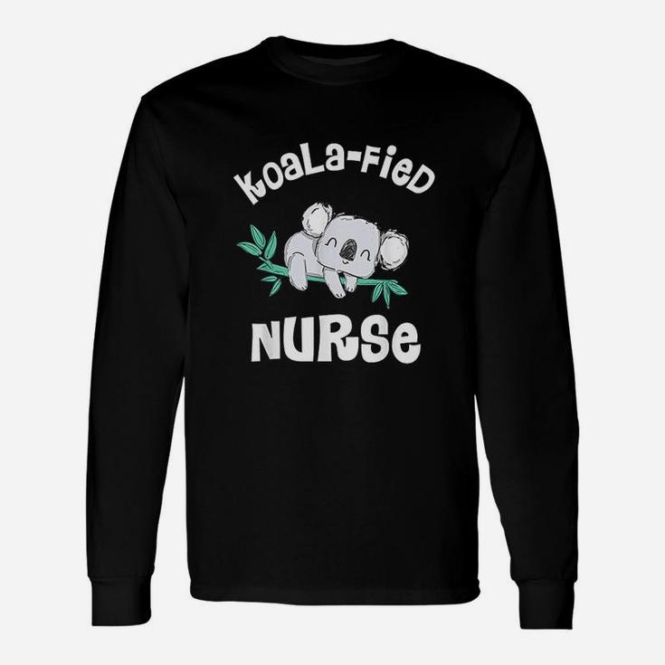 Nurse Qualified Nurse Rn Long Sleeve T-Shirt