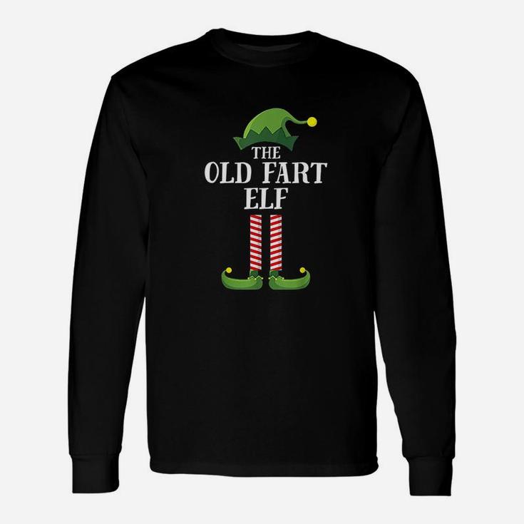 Old Fart Elf Matching Group Christmas Party Long Sleeve T-Shirt
