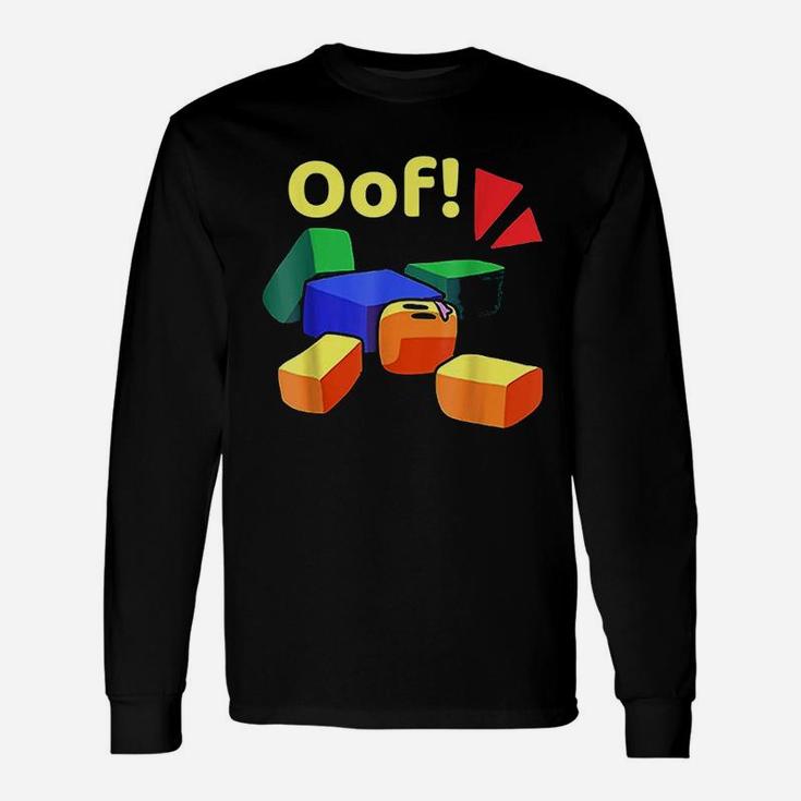 Oof Blox Noob Gamer For Gamers Long Sleeve T-Shirt