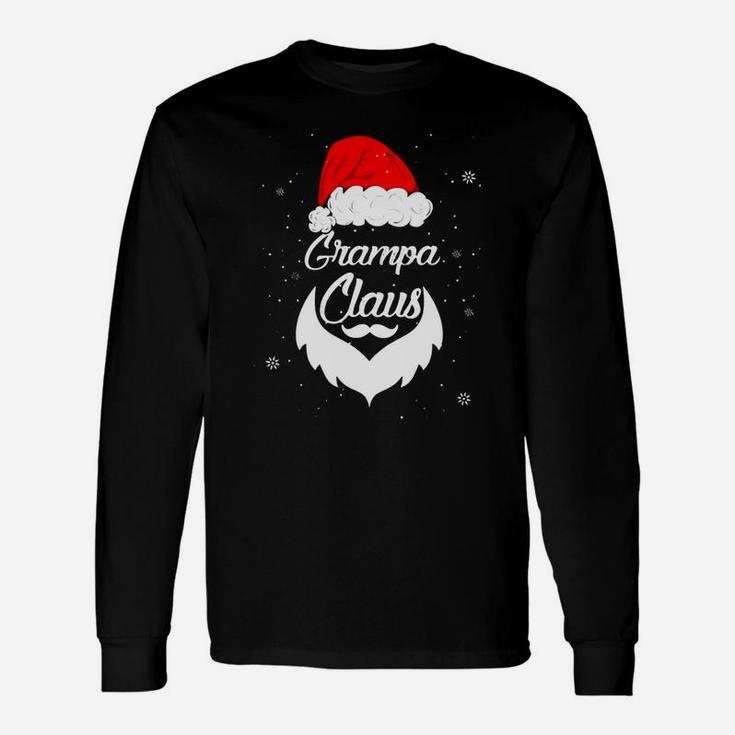 Original Christmas Grampa Santa Hat Matching Xmas Sweater Long Sleeve T-Shirt