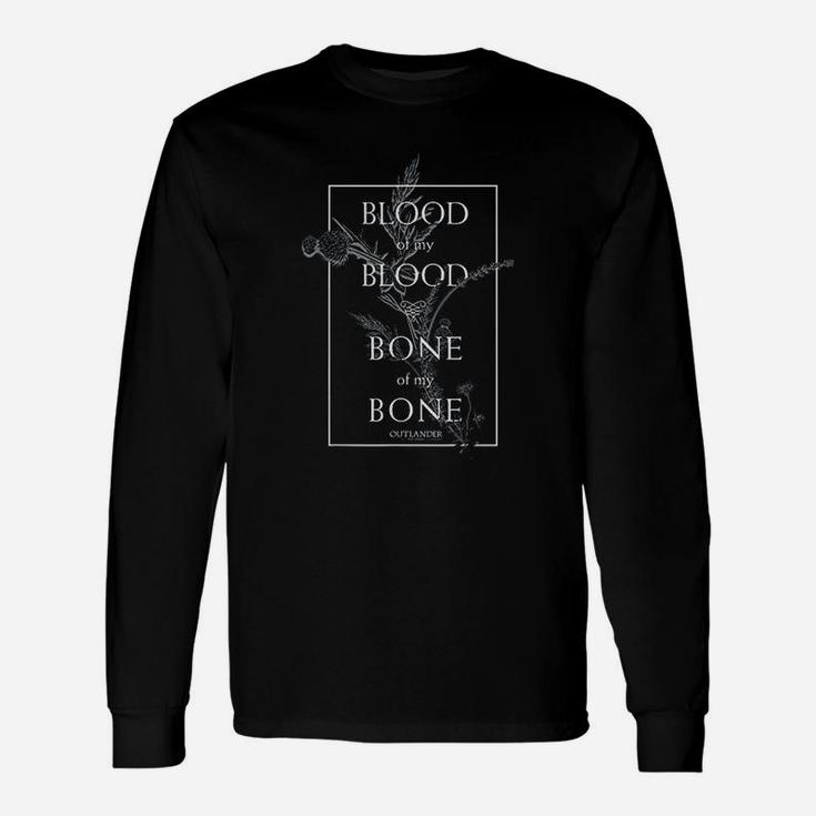 Outlander Blood Of My Blood Bone Of My Bone Framed Long Sleeve T-Shirt