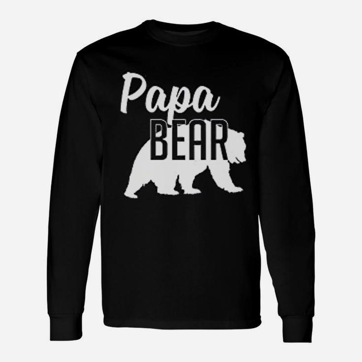 Papa Bear Dad And Fathers Day, best christmas gifts for dad Long Sleeve T-Shirt