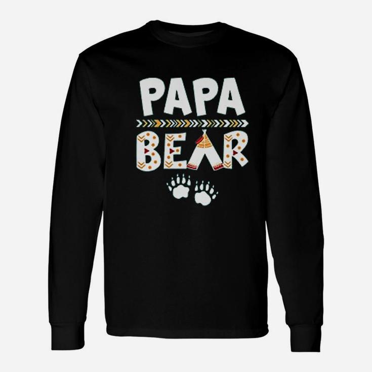 Papa Bear Dad Fathers Day Love, best christmas gifts for dad Long Sleeve T-Shirt