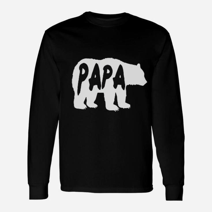 Papa Bear Mama Bear Baby Bear Cute Long Sleeve T-Shirt