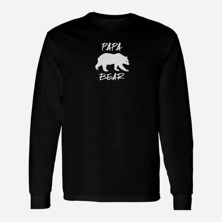 Papa Bear Shirt Big Matching Shirts Long Sleeve T-Shirt
