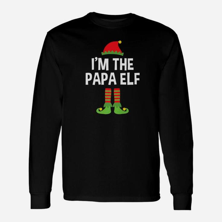 Im The Papa Elf Couples Christmas Long Sleeve T-Shirt
