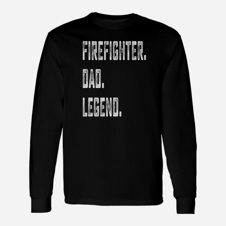 Papa Firefighter Dad Legend, best christmas gifts for dad Long Sleeve T-Shirt
