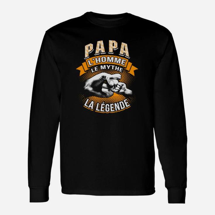 Papa Langarmshirts: Der Mann, der Mythos, die Legende, Vatertagsgeschenk