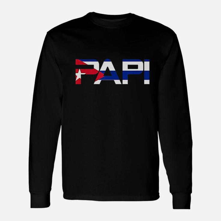 Papi Cuban Flag, best christmas gifts for dad Long Sleeve T-Shirt