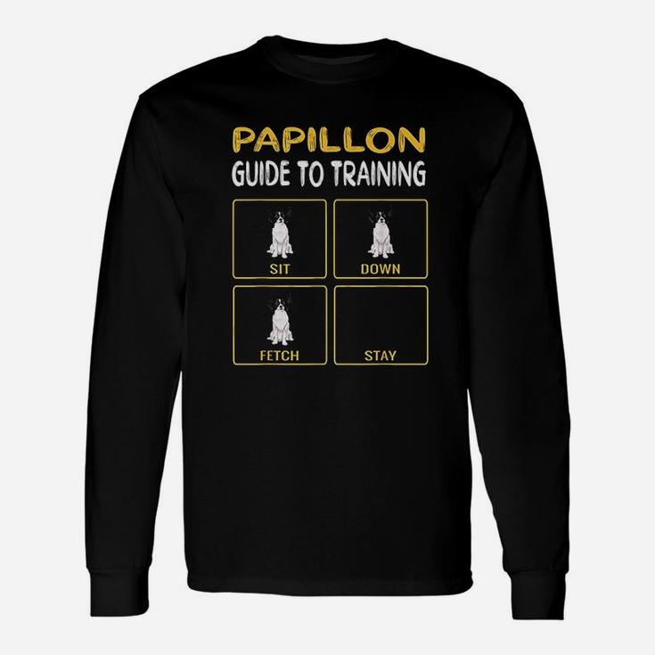 Papillon Guide To Training Long Sleeve T-Shirt