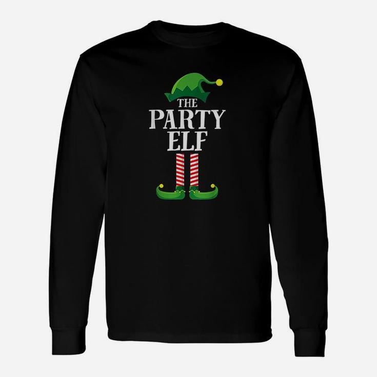 Party Elf Matching Group Christmas Party Long Sleeve T-Shirt
