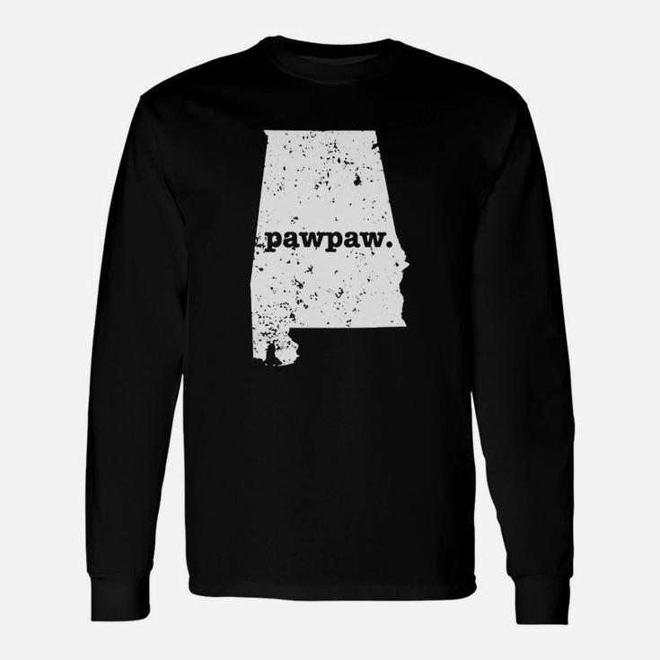 Pawpaw Alabama Best Grandpa Pawpaw T-shirt Long Sleeve T-Shirt