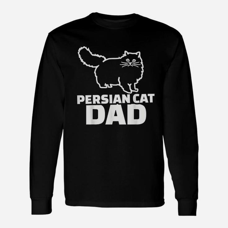 Persian Cat Dad Long Sleeve T-Shirt