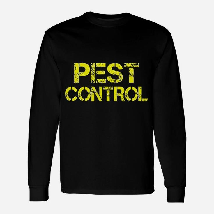 Pest Control Exterminator Halloween Costume Long Sleeve T-Shirt
