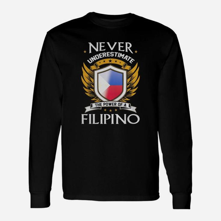 The Philippines Long Sleeve T-Shirt