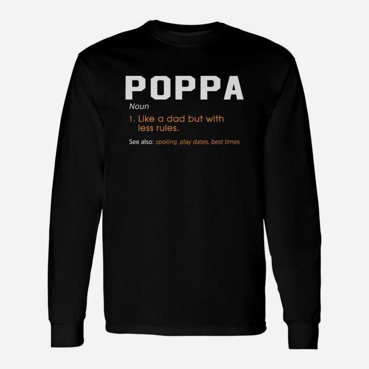 Poppa Definition Long Sleeve T-Shirt