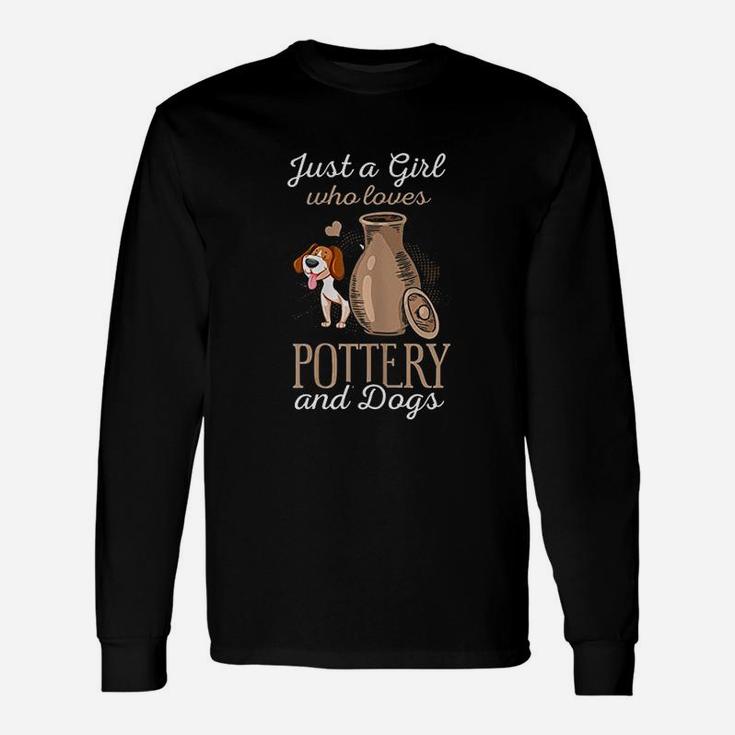 Pottery Dogs Dogs Potter Dog Lover Long Sleeve T-Shirt