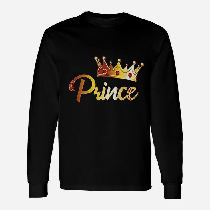 Prince For Boys Matching Royal Prince Long Sleeve T-Shirt