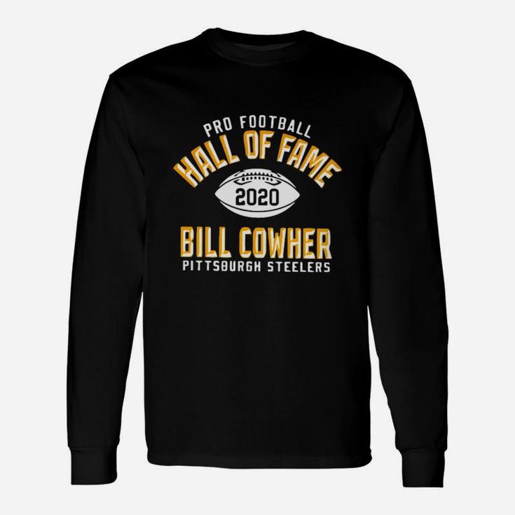 Pro Football Hall Of Fame Bill Cowher Long Sleeve T-Shirt