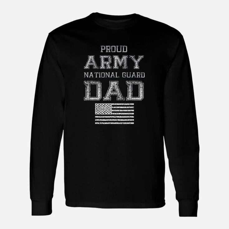 Proud Army National Guard Dad Us Military Long Sleeve T-Shirt