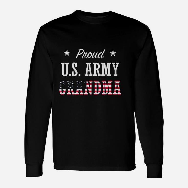 Proud Us Army Grandma Long Sleeve T-Shirt