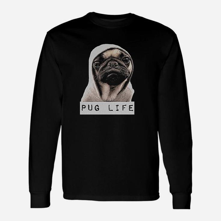 Pug Life Thug Lifes Long Sleeve T-Shirt