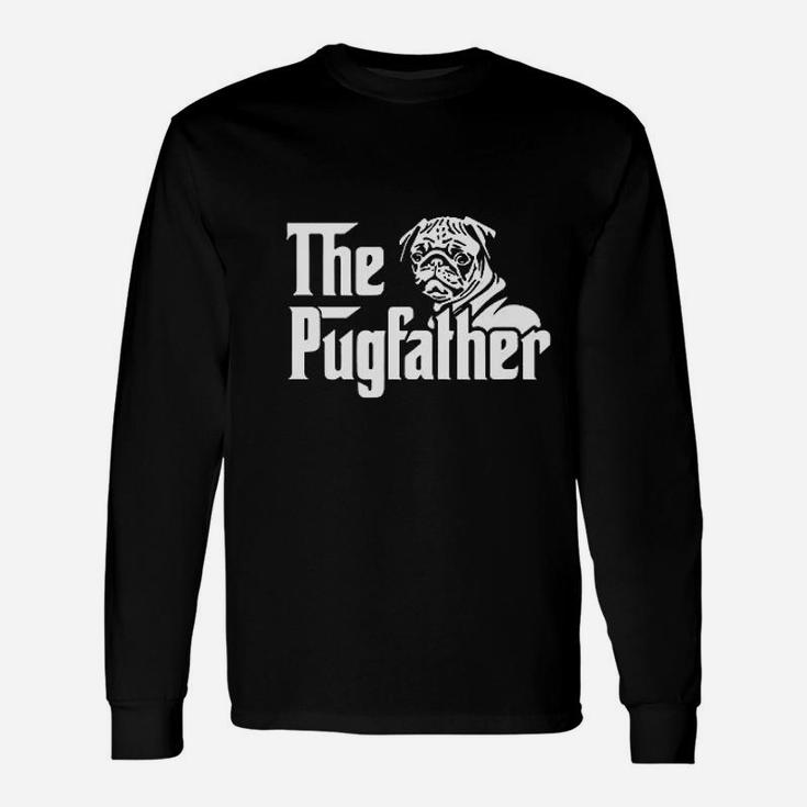 The Pugfather Pug Parody, best christmas gifts for dad Long Sleeve T-Shirt