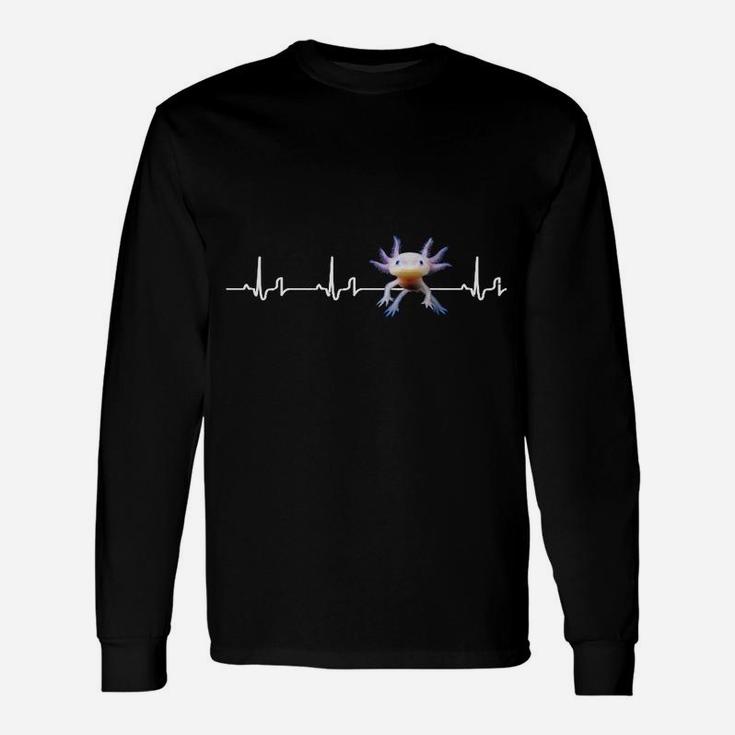 Pulsschlag Herzfrequenz EKG Langarmshirts, Comicfigur Design