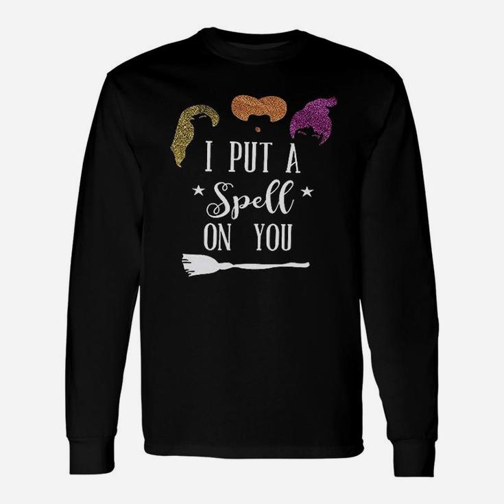 I Put A Spell On You Tanks Sanderson Sisters Long Sleeve T-Shirt