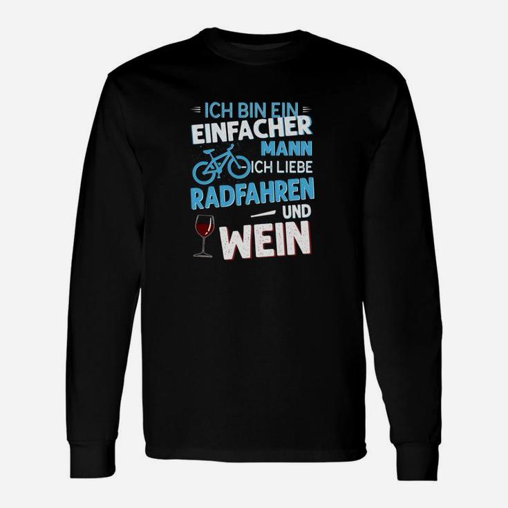 Radreifen Einfacher Mann 2 Langarmshirts