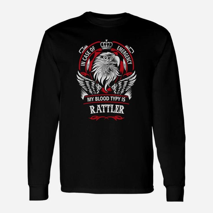 Rattler Shirt, Rattler Name, Rattler Name Shirt Long Sleeve T-Shirt