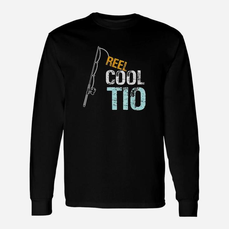 Reel Cool Tio Spanish Mexican Uncle From Niece Long Sleeve T-Shirt