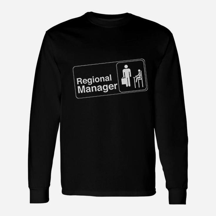 Regional Manager Assistant To The Regional Manager Long Sleeve T-Shirt