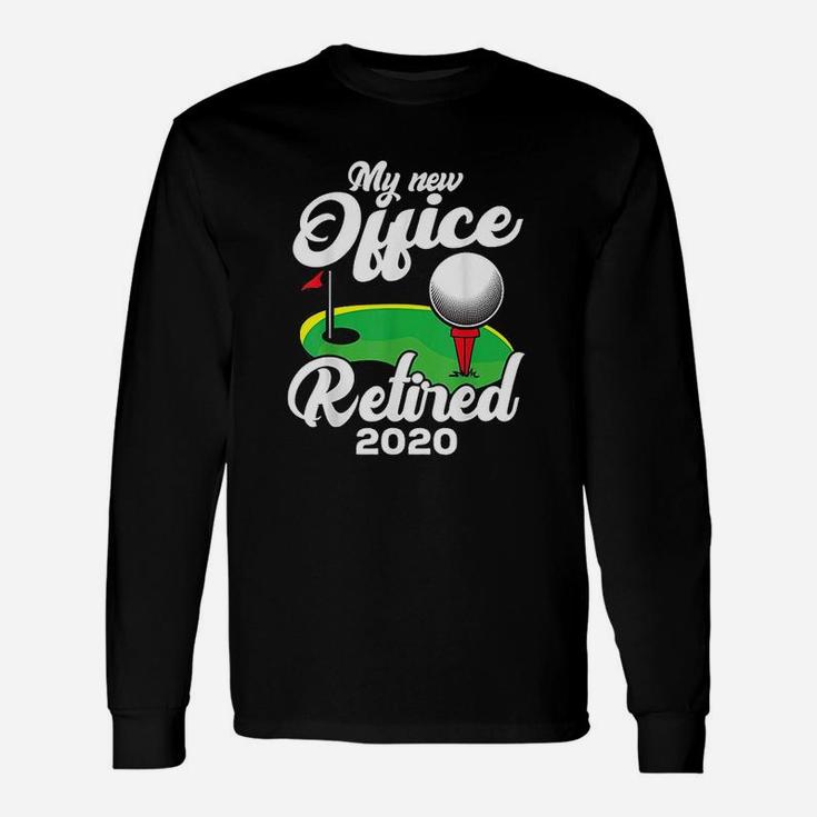 Retired 2020 Golf Retirement Plan Gag Golfers Long Sleeve T-Shirt