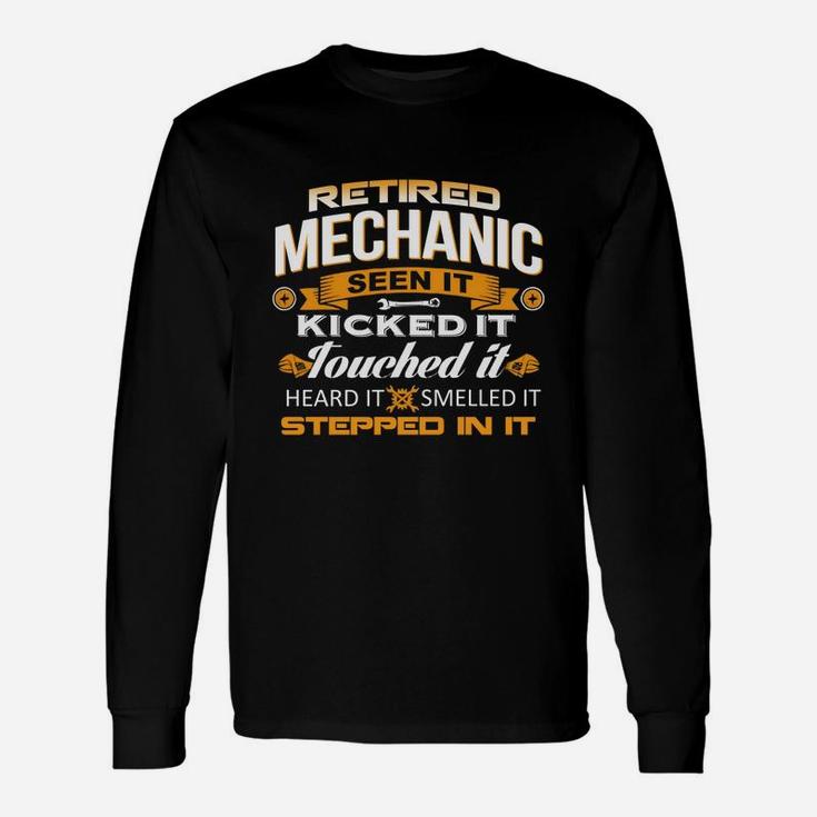 Retired Mechanic Long Sleeve T-Shirt