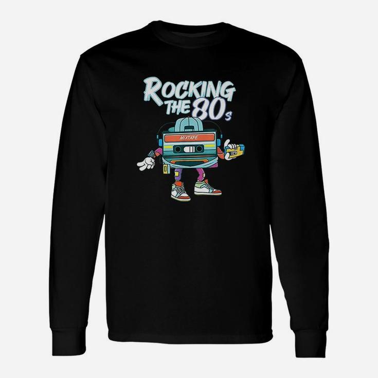 Retro 80s Rocking The 80s Mixtape Vintage Classic 1980s Long Sleeve T-Shirt