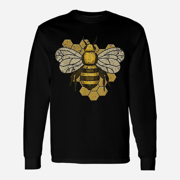 Retro Bee Vintage Save The Bees Long Sleeve T-Shirt