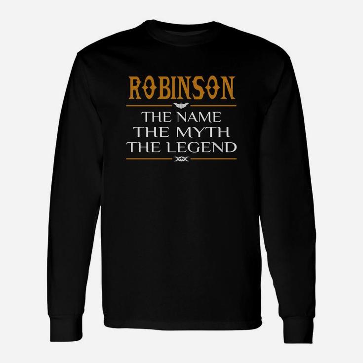 Robinson Legend Name Robinson Long Sleeve T-Shirt