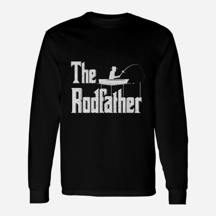 The Rodfather Fishing Dad Long Sleeve T-Shirt