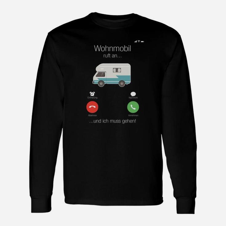 Rupfen Ein Camping-Auto- Langarmshirts