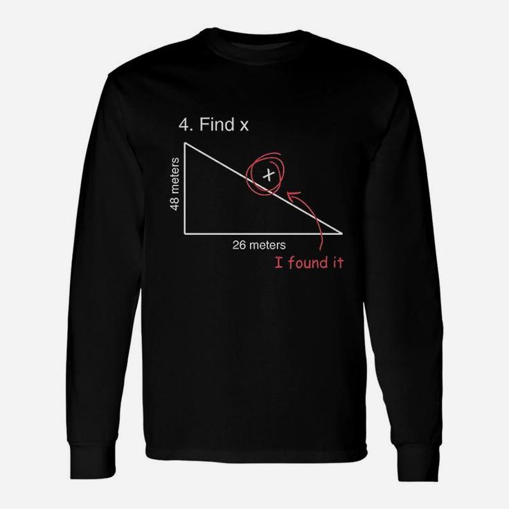 Saying Math Teacher Long Sleeve T-Shirt